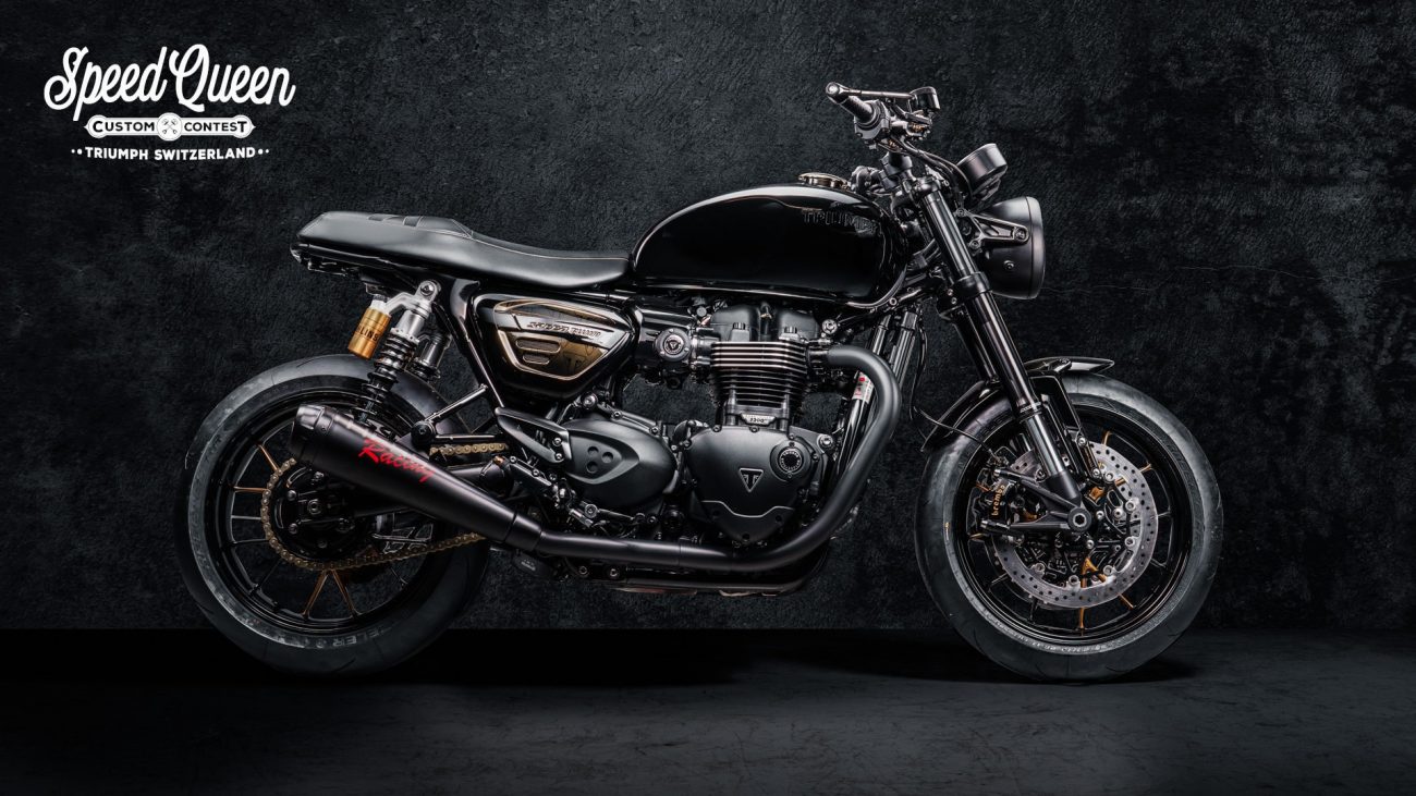 Triumph Speed Twin Customizing Wettbewerb Moto Ch