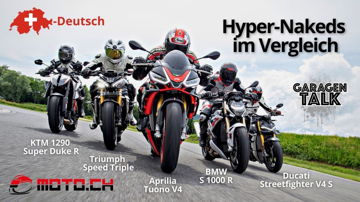 Hyper Nakeds Im Vergleichstest Garagentalk S E Moto Ch