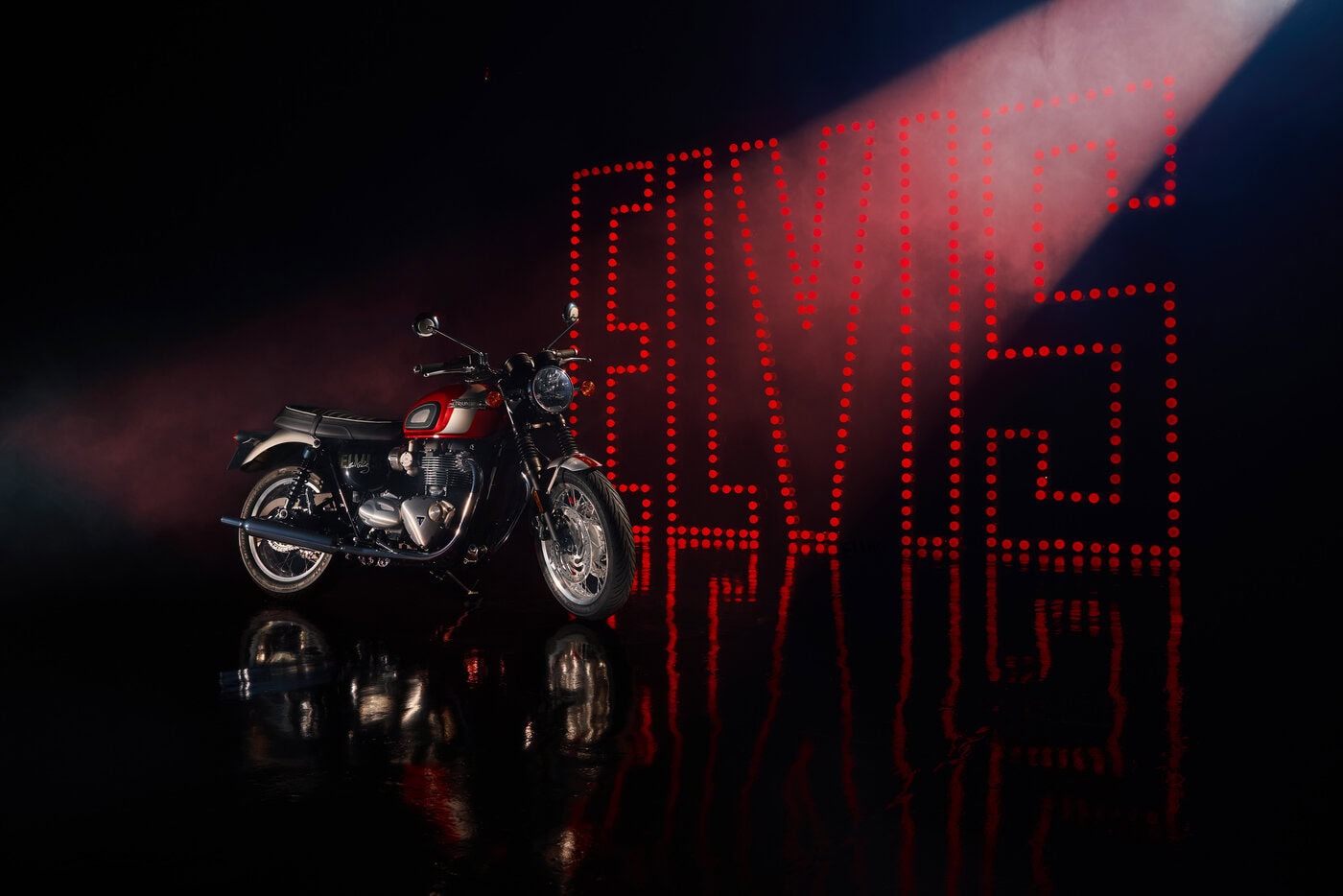 Triumph T120 Bonneville Elvis Presley