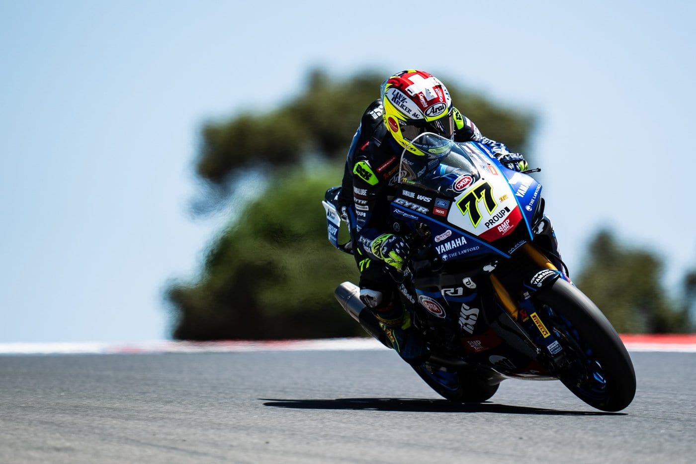 FIM World Championship Grand Prix, Round 07, 08.-11.August 2024, WorldSBK, Portimao, Portugal, Dominique Aegerter, Yamaha