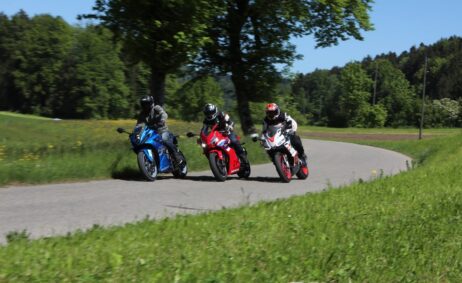 Suzuki GSX-8R, Aprilia RS660, Honda CBR650R