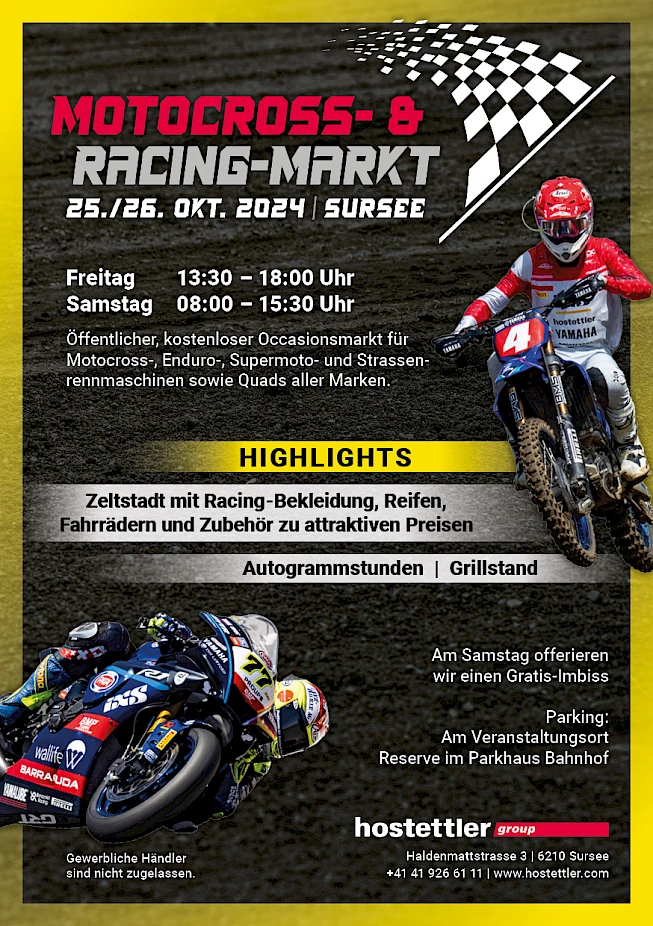 Motocross- und Racing-Markt Sursee